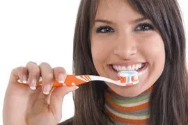 Brushing your teeth can help maintain a healthy smile